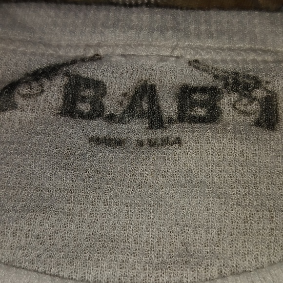 NWOT MD B.A.B. MADE IN USA Pop Art Dangerous Ladies Form Fit Top - Picture 2 of 7